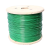 企桥 304不锈钢包胶包塑细软钢丝绳 绿色4mm包塑 50米 送30个铝套