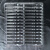 定制定制6格托盘透明包装透明月饼盒生产吸塑盒子 内槽尺寸15*15*10mm