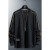 良布 特大码8XL-M卫衣套装男加肥加大胖子圆领套头卫衣外套男两件套 WY2211加绒单件 黑色 5XL建议200-225斤