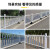 市政护栏城市道路栏杆公路马路围栏安全防撞护栏移动临时隔离栏60 常规款蓝白长3米高1.2米（每米价格）