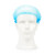 舜选 一次性头套 厨师帽子防尘网帽  餐饮车间工作防污头罩 无纺布蓝色 SHB100 蓝色（100只/袋）