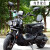 讴蒂（OUDI）电动车祖玛电瓶车电动摩托车大功率踏板电瓶摩托车长跑王大功率 全黑色 豪华版+72V60A锂电池