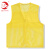 江波（JIANGBO）志愿者马甲工作服 网纱网眼网格义工活动广告背心 可印logo 黄色 M 