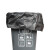 元汗239平口垃圾袋90*110cm 2扎(约30只/扎)大号物业加厚环卫清洁袋塑料袋 黑色 