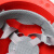 欧杜建筑施工 ABS安全帽工地防砸帽高强度透气矿工帽 劳保 电力 工程  均码 V型（1顶） 红色(ABS V型) 均码 3天