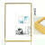合金画框装裱相框挂墙展览广告海报框拼图裱框架易安装挂墙证书装 钛金色 A4（可放21*29.7cm）挂墙