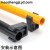 UPVC水管U型夹 塑料水管管夹 水管PVC塑料管夹 低脚平底管卡 管托 内径20mm(DN15)