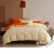 TAIHI四件套 床上四件套 100%纯棉套件床单四件套 暖阳橙1.5/1.8m床