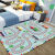 初尚新款 儿童房卡通地毯卧室可爱满铺床边毯房间家用客厅爬行垫可定 跑道1 60120厘米
