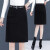 LWGRM春秋季半身裙年新款高腰修身显瘦一步包臀裙 咖色 26/S85-95斤