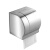 鹿凌青卫生间盒厕所盒不锈钢盒浴室防水手纸盒免打孔 K20不锈钢纸盒（免打孔
