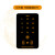 磨砂门禁机管理卡一体机读卡器IC卡自动门开门主机密码ID卡二代证 T56按键面板(IC卡+身份证)