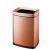 邦道尔  塑料盖 开口 酒店垃圾桶 长方形垃圾桶 SF40-F01（砂银钢）40L SF12-F01(黑金)12L
