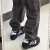 阿迪达斯 （adidas）三叶草男女运动鞋SUPERSTAR贝壳头防滑耐磨减震低帮休闲鞋板鞋 IG9777黑色 35.5