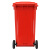 户外环卫物业大号分类垃圾桶 新国标可挂车蓝色-可回收物240L 240L红色-有害垃圾