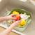 NSYCA沥水篮双层加厚透明洗菜盆厨房家用客厅多功能洗水果蔬菜篮 中号 绿色