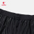 乔丹运动裤男裤2024春夏季新款宽松直筒休闲裤子男士梭织跑步长裤 黑色 M