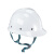 汇特益HT-666B 安全帽 施工领导工地防护头盔 建筑电工透气防砸头盔 烤漆钢钉款 白色 
