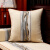 景际中式红木沙发坐垫棉麻透气实木沙发乳胶垫套罗汉床垫飘窗垫子定做 水墨（米色） 靠枕（50*50cm含芯）