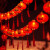晚灯2024新年装饰红灯笼太阳能小彩灯闪灯串灯春节布置氛围灯挂饰彩灯 圆灯笼1.5米10灯(电池款)