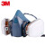 LISM7502防毒面具口罩活性炭硅胶防护面罩喷漆专用化工防尘工业粉尘 7502七件套+防护眼镜一副