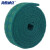海斯迪克 HKY-66 百洁擦拭布 强力去污通用清洁布卷 打磨除锈清洁布 绿色10厘米*5.8米