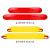 美消 水上运动游泳池水上浮具救生浮筒浮标救生装备 救生浮标/聚乙稀/红色双人