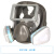 勋狸粑681喷漆防毒全面具玻璃面罩可清洗防毒化工气体甲醛全面罩 681全面具+8号滤毒盒7件套