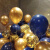 维诺亚彩色气球结婚婚房生日派对场景布置批发会飞飘空特大粉色心形 玫瑰金+金属银+金属紫 50只 仅气球