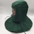 希万辉防尘面罩油漆喷漆帽打磨灰尘工业粉尘头罩防护防尘帽子喷砂披肩帽 喷砂帽绿色