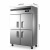 立式不锈钢防爆冰柜 商用风冷节能保鲜柜冷藏冷冻柜 六门风冷单温冷冻 冷柜
