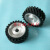 砂带机铝芯橡胶轮抛光机胶轮抛光轮主动轮砂带套轮非标胶轮定做 平面橡胶200*50*32mm