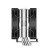 九州风神（DEEPCOOL） 玄冰400风冷散热器 幻彩光效cpu散热器 支持1700 AM5多平台兼容 玄冰400V5 PLUS【双风扇】