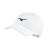 美津浓（MIZUNO）浓网球帽男女休闲时尚百搭有顶无顶跑步速干运动帽 62CW2A02-79 白/黑色. 针织logo