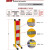 米逡伸缩围栏可移动式隔离护栏电力施工围栏玻璃钢绝缘围栏安全防护栏 1.2*7米