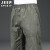 【官方授权】吉普（JEEP）纯棉休闲裤男铅笔裤男工装裤宽松版型男士百搭多色长裤子男 军色 XL