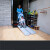 残疾人坡道 便携无障碍残疾人通道可移动铝合金道板台阶垫轮椅坡 长60cm宽7 cm