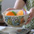 瓷彩美（CECEME）手绘大号汤碗牛肉拉面碗商用个性家用菜碗吃粉泡面条碗陶瓷沙拉碗 4.5寸向阳花饭碗