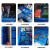 零件盒物料分格箱多格螺丝分类盒塑料盒子五金工具收纳整理周转箱 三格箱355*200*85蓝