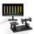 台式视频工业电子放大镜 平整度检测仪卧式显微镜架 XY移动载物台 黑色