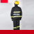 锐麻      战斗消防服耐高温分体式灭火防护服芳纶救援消防服套装 薄款五件套（标配） 均码 