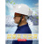 京炼 安全帽蓝牙太阳能可充电头盔夏季工地带风双男帽子制冷灯 (双风扇12000H)白色 太阳能帽