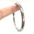 IGIFTFIRE304不锈钢圆环实心焊接钢圈吊环渔网环O型环圆圈吊床瑜 乳白色 3*40 (304本色)