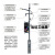 智慧路灯PM2.5显示屏充电桩灯杆智慧城市云平台软件4米5G智慧灯杆 11米智慧路灯定制