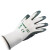 世达 （SATA）工业劳保手套薄款耐磨   丁腈掌浸手套工地  8寸 SF0402 SF0402