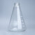 GL45标准瓶口 摇床三角烧瓶实验室摇瓶 高鹏硅玻璃瓶锥形试剂瓶 摇床摇瓶玻璃细胞瓶 培养瓶旋蒸瓶蒸 1000ml GL45瓶口