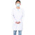 海斯迪克 HKCL-195 实验室白大褂防护衣 医生服药店护士服 美容院工厂工作实验服 男款长袖(纽扣袖)XXL码