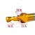 C型中心钻超硬复合阶梯钻M3 4 5 6 8 12 -30高速钢镀钛钻孔器 镀钛 M6 (5*6.4) 柄10