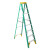 定制梯子玻璃钢折叠单侧人字梯绝缘梯电工梯电力工程安全梯子议价 8步梯长2.4米5908CN