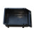 斜口元件盒黑色背挂式组立式收纳盒周转箱物料盒零件分类盒 圆形零件盒120*45mm
